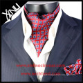 High Quality Mens New Fashion Silk Printed Ascot Cravat